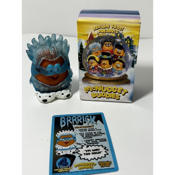 Kerwin Frost McNugget Buddies McDonald's Happy Meal 2023 BRRRICK Figure Card Box - Picture 7 of 8